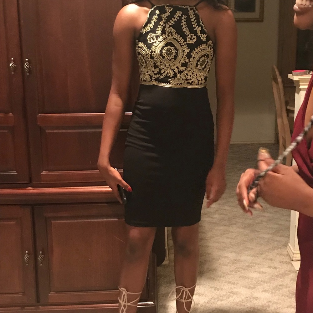 Agaci Halter Dress